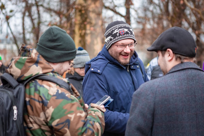 Gra Pokemon Go Tour Park w parku Słowackiego we Wrocławiu (1 marca 2025)