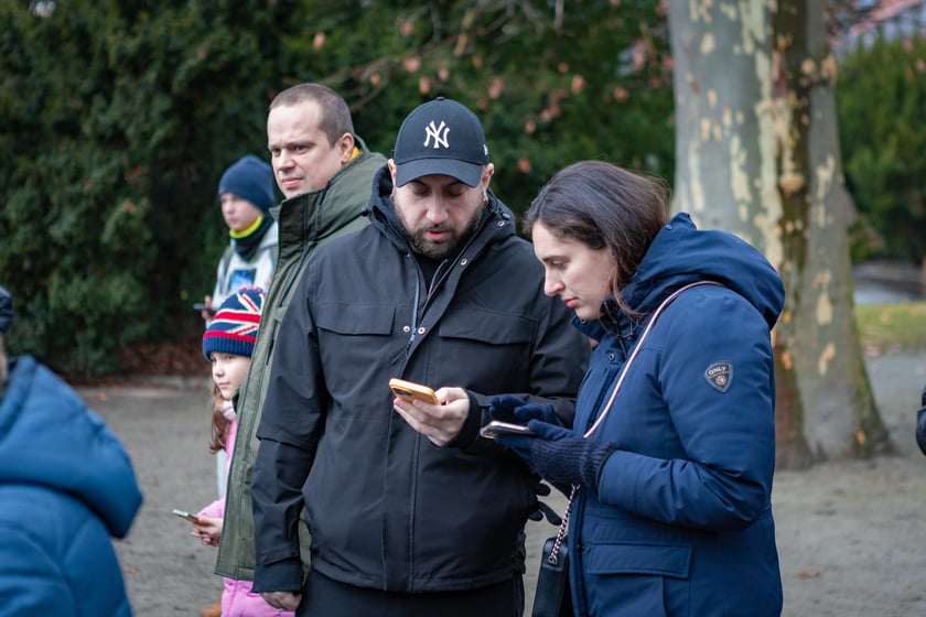 Gra Pokemon Go Tour Park w parku Słowackiego we Wrocławiu (1 marca 2025)