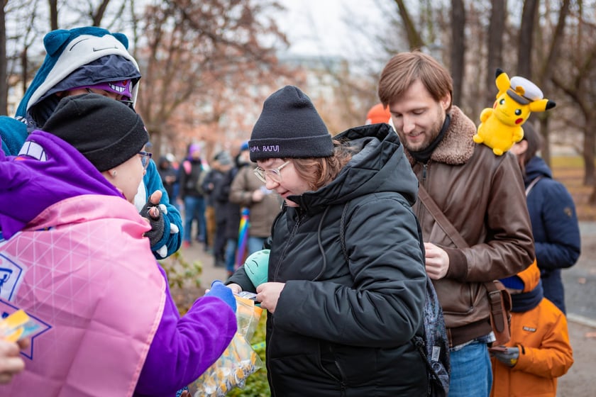 Gra Pokemon Go Tour Park w parku Słowackiego we Wrocławiu (1 marca 2025)