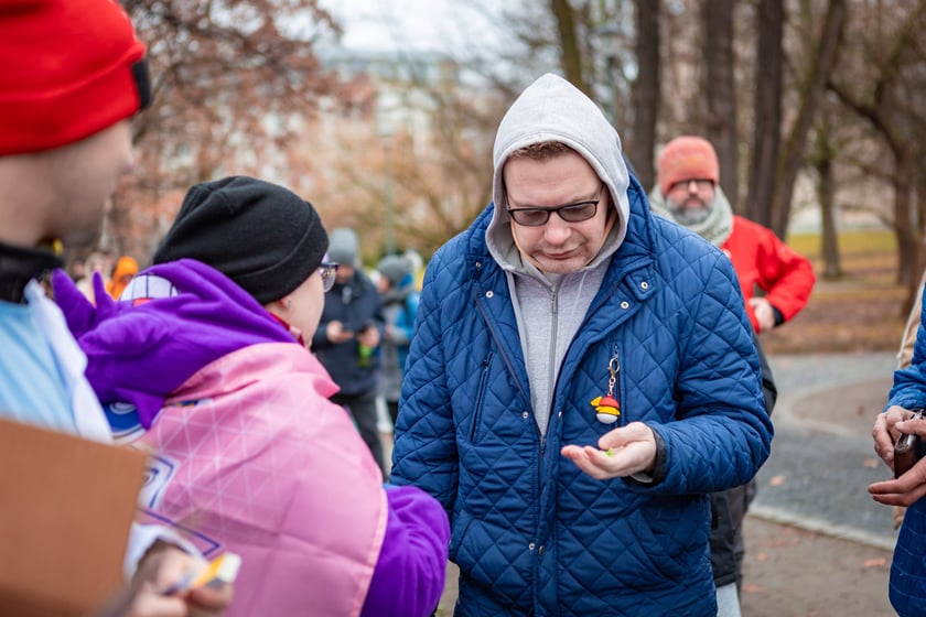 Gra Pokemon Go Tour Park w parku Słowackiego we Wrocławiu (1 marca 2025)
