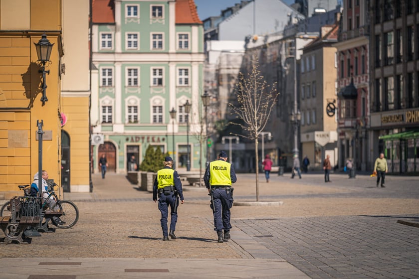 Lockdown we Wrocławiu. Puste ulice. Kwiecień 2020.