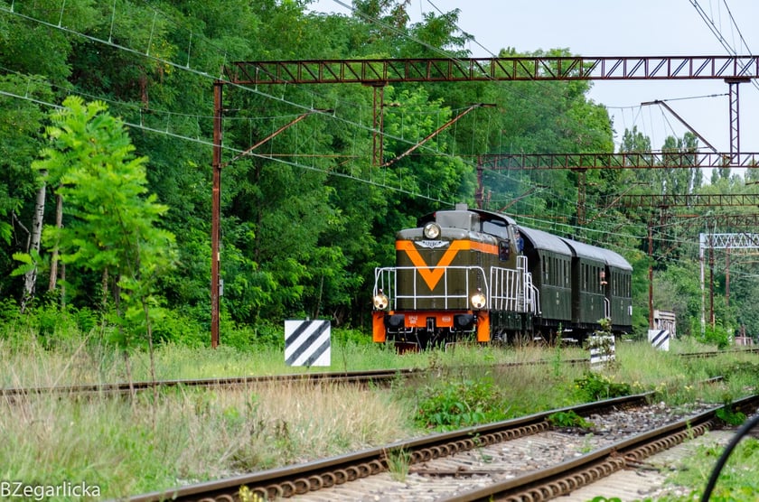 Pociąg retro. Kolejowe Zakamarki Wrocławia