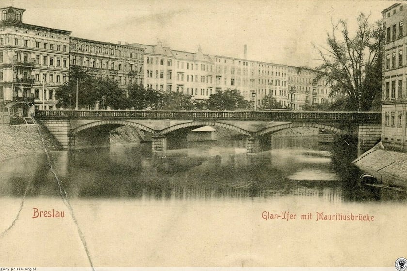 Most Oławski w latach 1900-1905