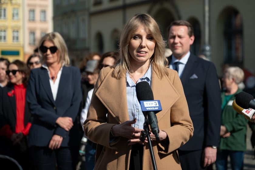 Konferencja prasowa pod hasłem: „Wrocław Kobietami Stoi! Siła Wrocławianek w każdym aspekcie życia” (07.03.2025)