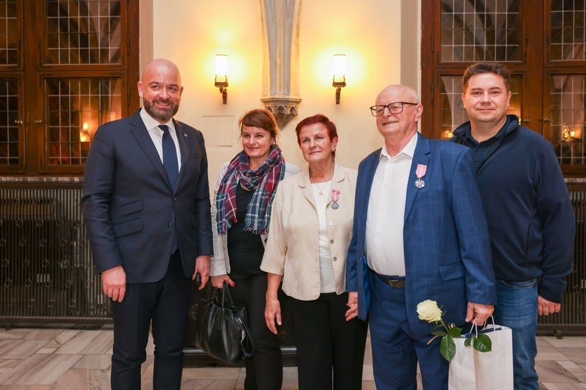 Spotkanie z parami z wieloletnim stażem w Ratuszu - 11.03.2025 r.