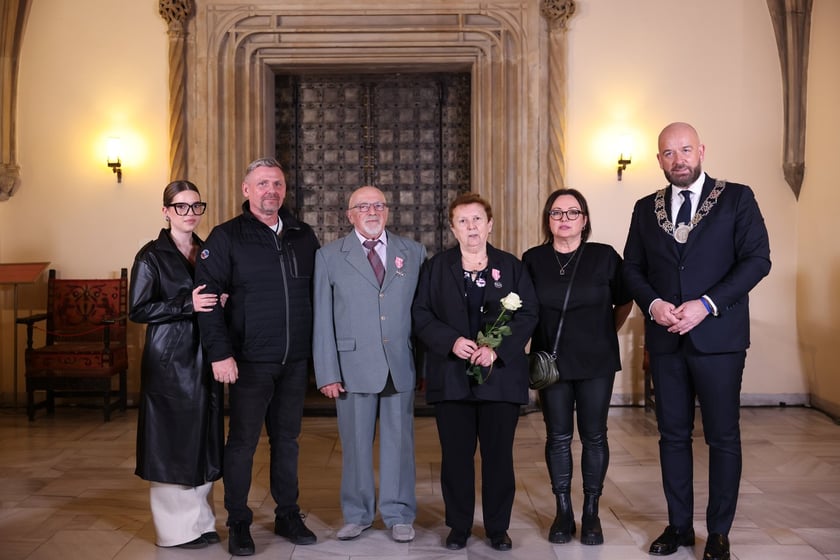 Spotkanie z parami z wieloletnim stażem w Ratuszu - 11.03.2025 r.
