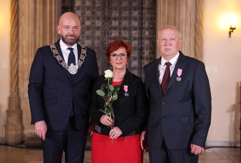 Spotkanie z parami z wieloletnim stażem w Ratuszu - 11.03.2025 r.