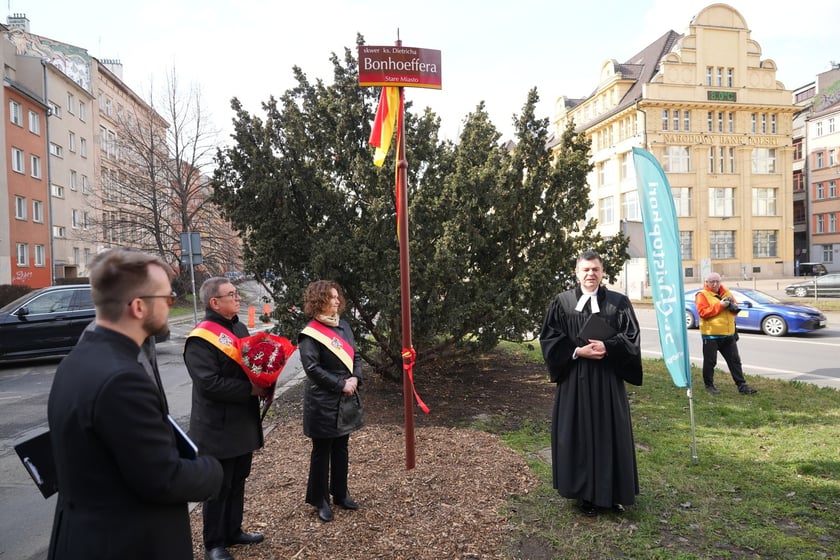Uroczystości związane z upamiętnieniem księdza Dietricha Bonhoeffera we Wrocławiu