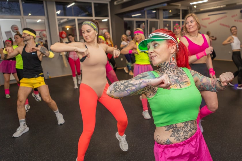 Maraton Zumby w stylu PRL w Spartan Centrum Spiska