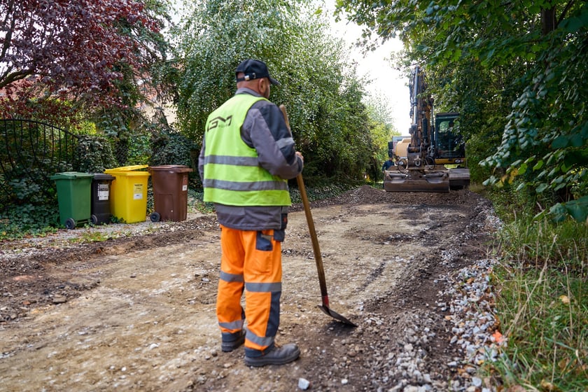 Ulica Gostyńska w remoncie (2024)