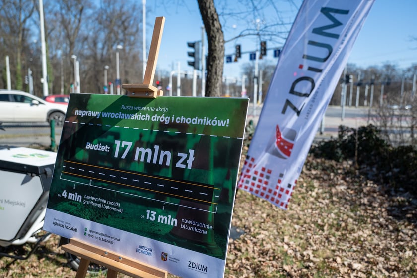 Konferencja prasowa o wiosennych porządkach w mieście