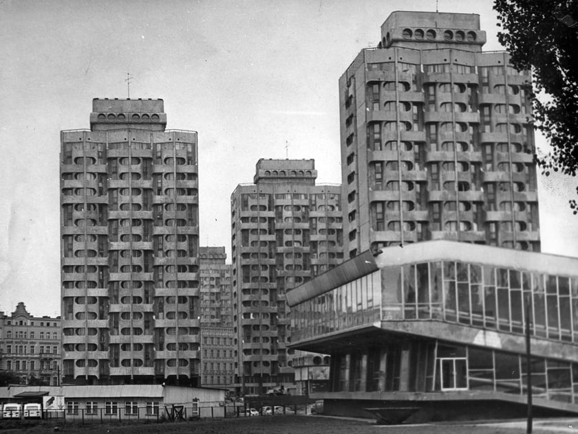 archiwalne zdjęcie z Placu Grunwaldzkiego