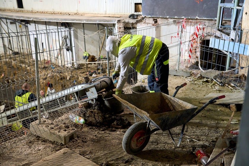 Przebudowa Dużej Sceny w Teatrze Polskim we Wrocławiu, marzec 2025