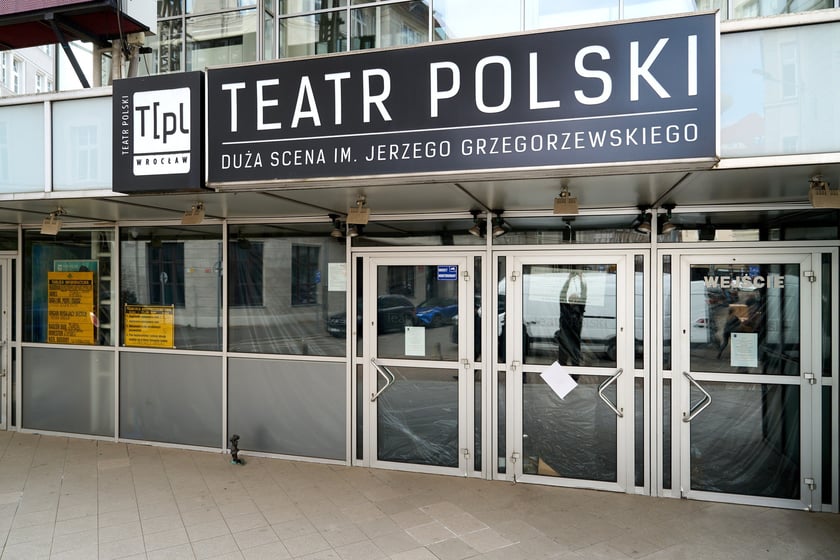 Przebudowa Dużej Sceny w Teatrze Polskim we Wrocławiu, marzec 2025