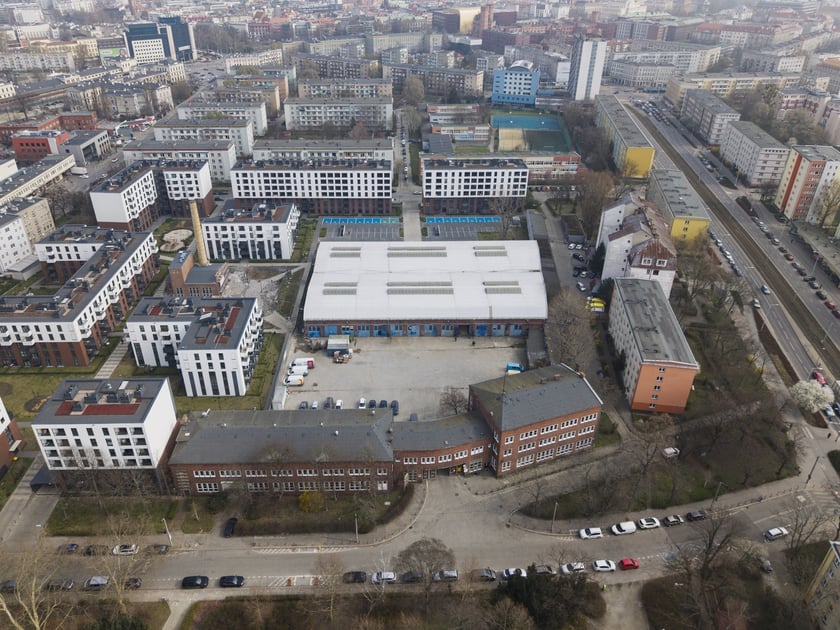 Konferencja w hali przy Kolejowej, przyszłej BWA Wrocław (26 marca 2025 r.)