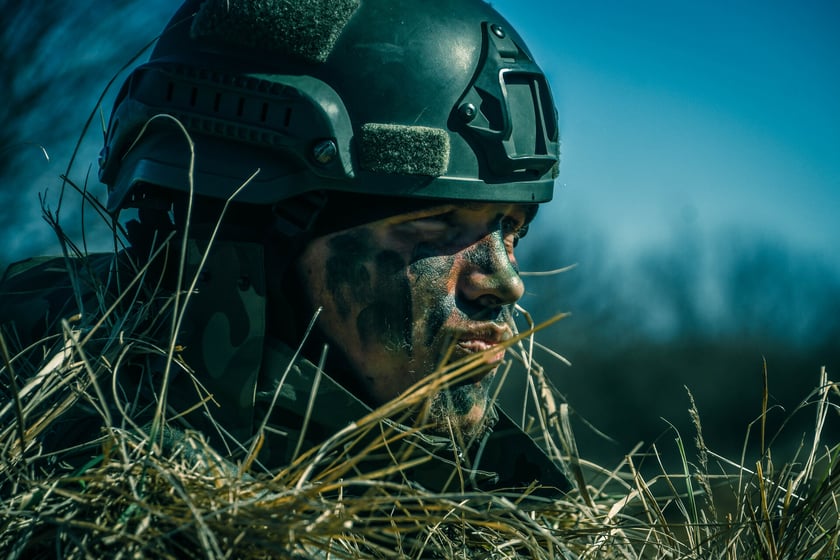 Szkolenie zorganizowane przez żołnierzy 10 Wrocławskiej Brygady Łączności dla wałbrzyskich licealistów