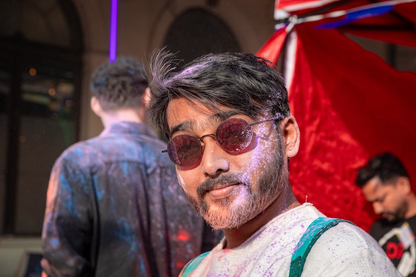 Świetna zabawa w sobotę 29 marca na Świebodzkim - Wroclaw Holi Celebration 2025, czyli Festiwalu Kolorów