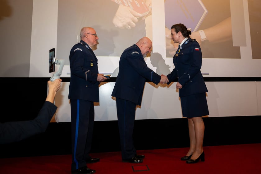 Uroczystaości z okazji 100-lecia kobiet w Policji. Wrocław, 31.03.2025
