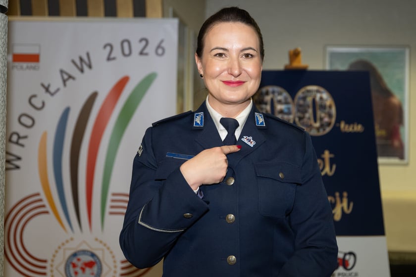 Uroczystaości z okazji 100-lecia kobiet w Policji. Wrocław, 31.03.2025