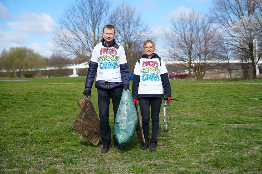 Akcja Czysta Odra we Wrocławiu 1 kwietnia 2025