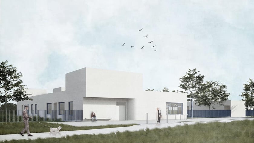 Wizualizacja centrum Opiekuńczo-Mieszkalnego dla Os&oacute;b w Spektrum Autyzmu