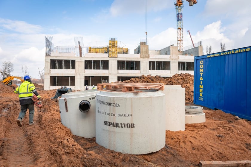 Szkoła na Zwycięskiej w budowie, 2025