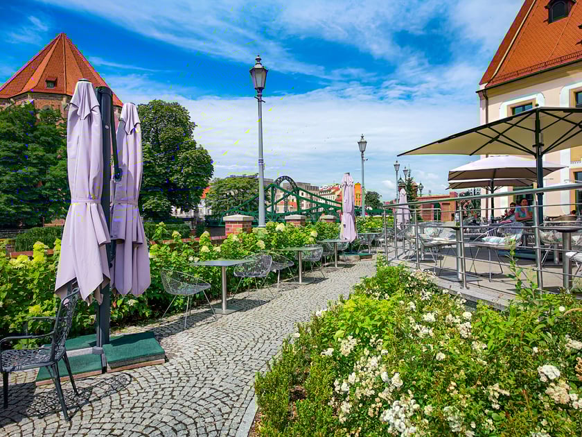 Ogródek kawiarni