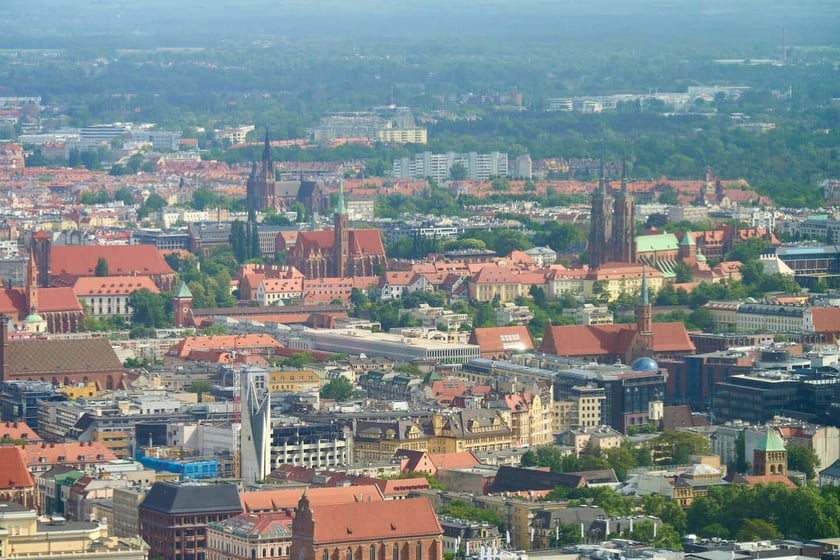 Widoki ze Sky Towera