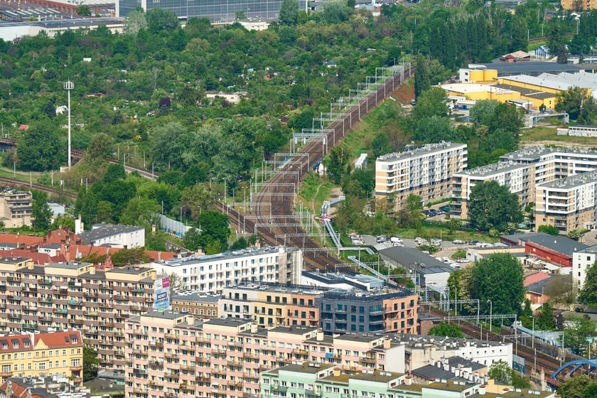 Widoki ze Sky Tower