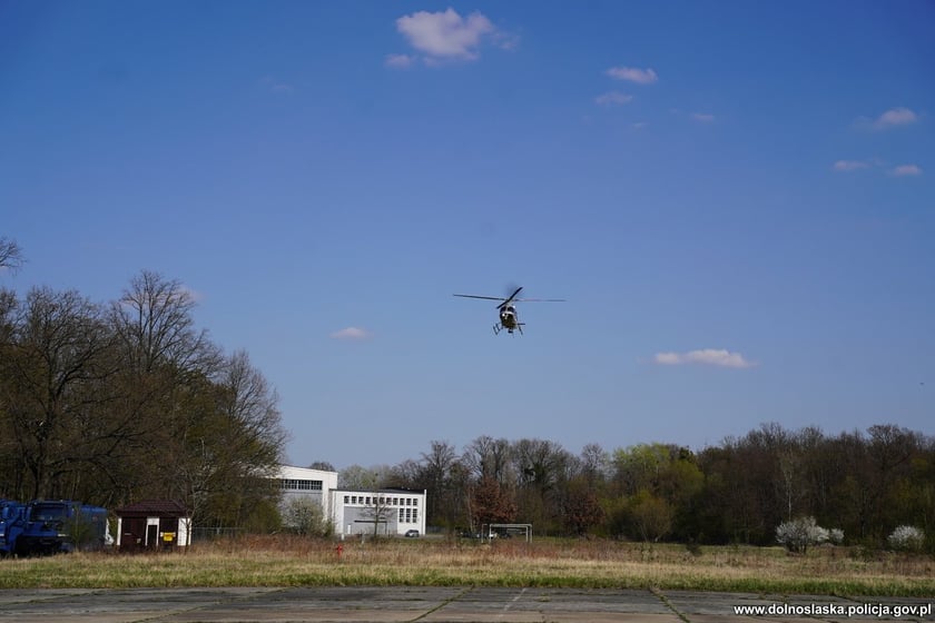 Śmigłowiec Bell-407GXi to nowa maszyna dolnośląskiej policji stacjonująca we Wrocławiu