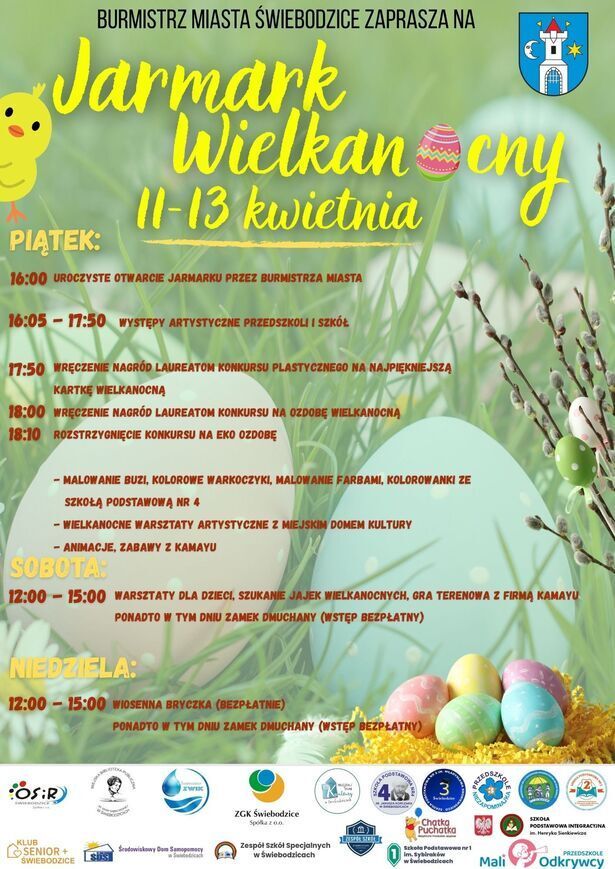 Program jarmarku wielkanocnego w Świebodzicach