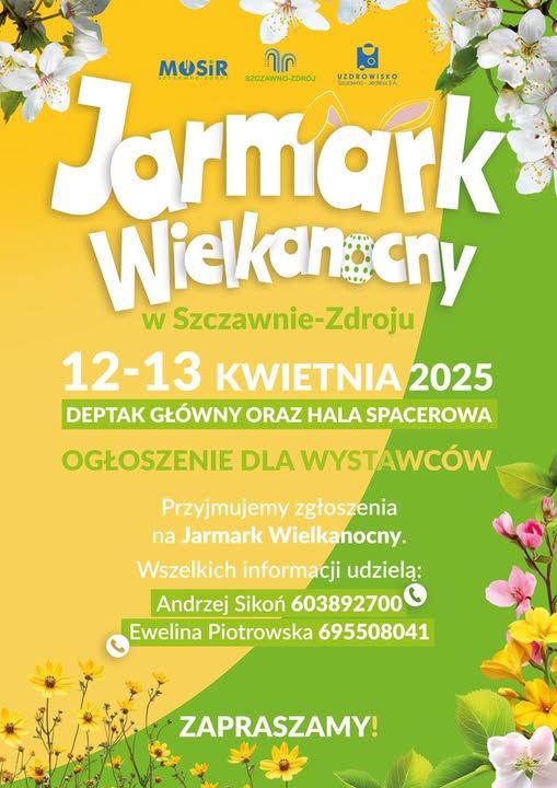 Program jarmarku wielkanocnego w Szczawnie
