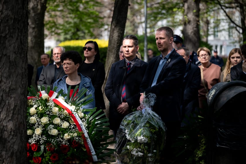 Uroczystości upamiętniające Ofiary Zbrodni Katyńskiej. Wrocław, 14 kwietnia 2025.