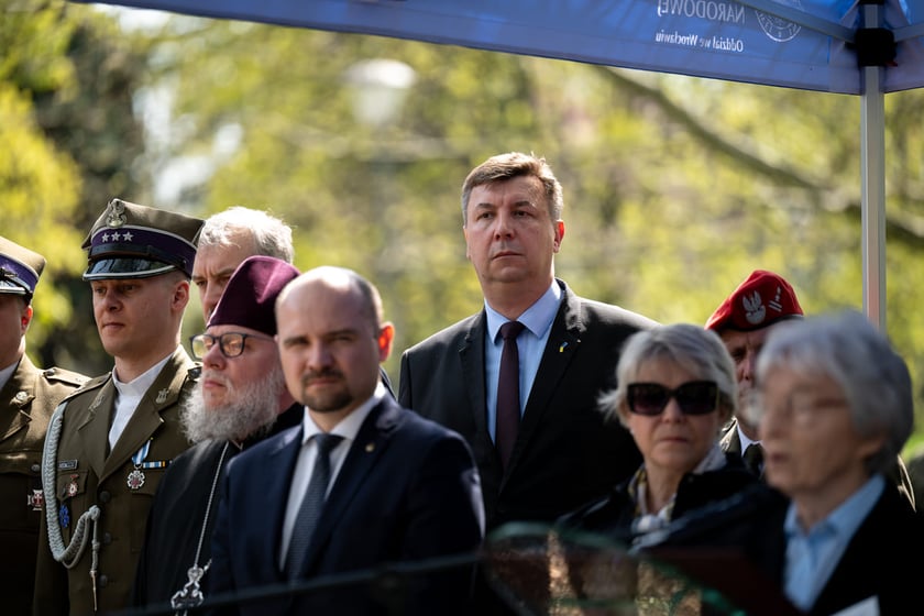 Uroczystości upamiętniające Ofiary Zbrodni Katyńskiej. Wrocław, 14 kwietnia 2025.