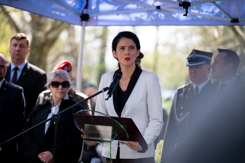 Uroczystości upamiętniające Ofiary Zbrodni Katyńskiej. Wrocław, 14 kwietnia 2025.