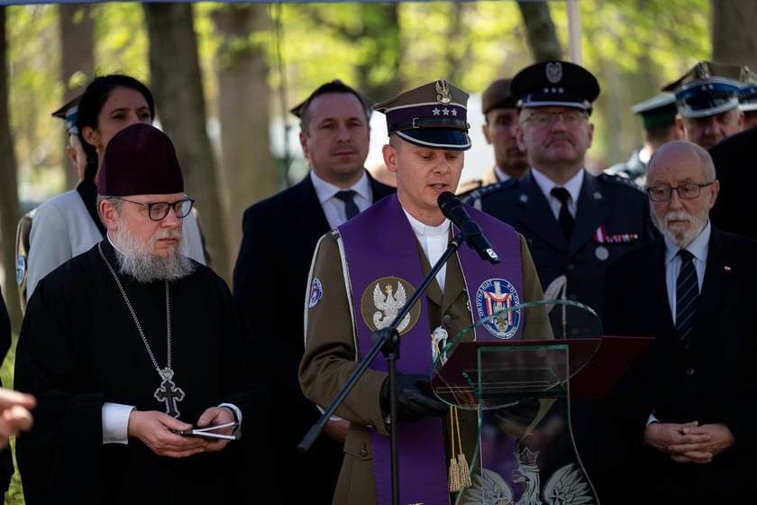 Uroczystości upamiętniające Ofiary Zbrodni Katyńskiej. Wrocław, 14 kwietnia 2025.