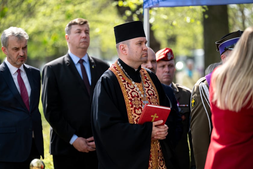 Uroczystości upamiętniające Ofiary Zbrodni Katyńskiej. Wrocław, 14 kwietnia 2025.