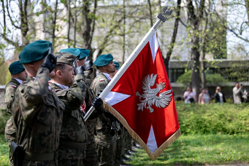 Uroczystości upamiętniające Ofiary Zbrodni Katyńskiej. Wrocław, 14 kwietnia 2025.