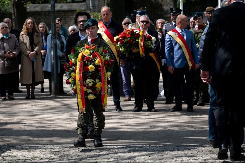 Uroczystości upamiętniające Ofiary Zbrodni Katyńskiej. Wrocław, 14 kwietnia 2025.