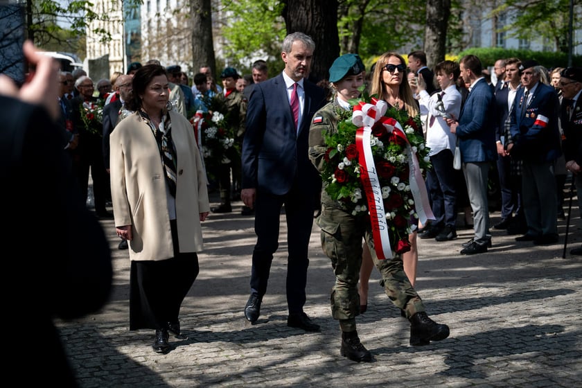 Uroczystości upamiętniające Ofiary Zbrodni Katyńskiej. Wrocław, 14 kwietnia 2025.