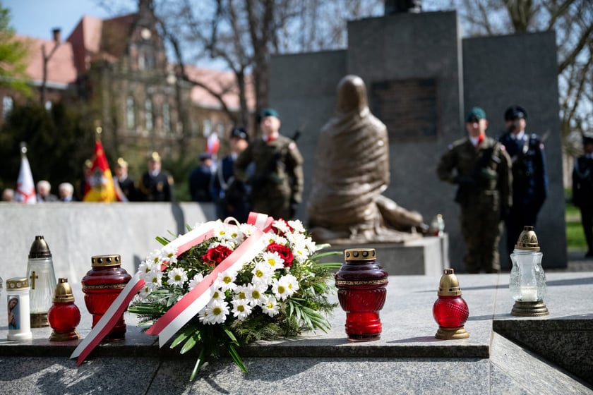 Uroczystości upamiętniające Ofiary Zbrodni Katyńskiej. Wrocław, 14 kwietnia 2025.