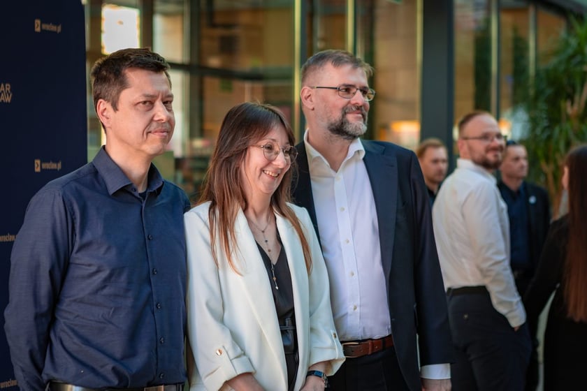 Gala 30 Kreatywnych Wrocław 2025. Przedstawiciele projektu P4Health, laureaci 30 Kreatywnych w kategorii nauka/technologia