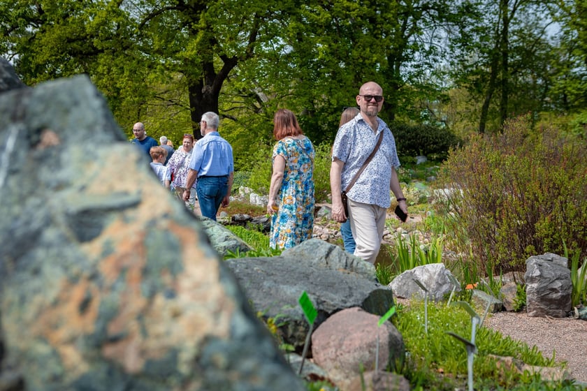 W Ogrodzie Botanicznym UWr 21 kwietnia 2025 roku