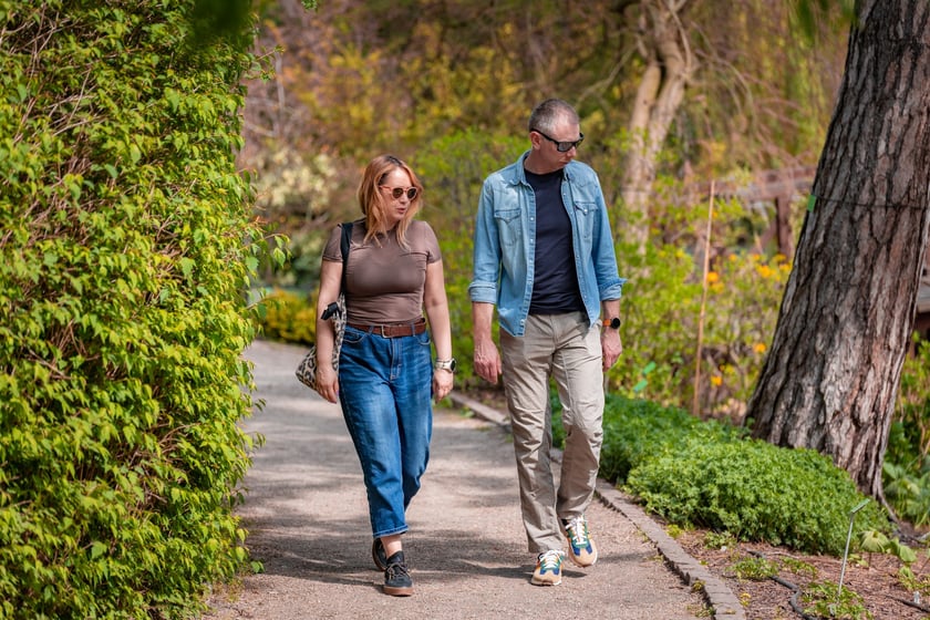 W Ogrodzie Botanicznym UWr 21 kwietnia 2025 roku