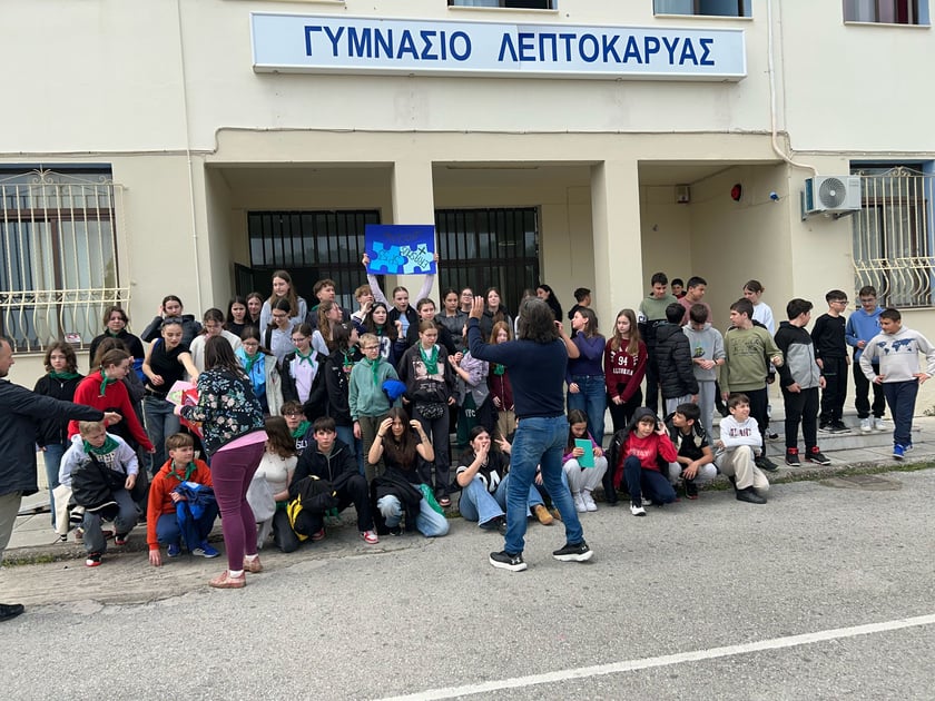Trzydzieścioro uczniów Szkoły Podstawowej nr 53 we Wrocławiu wzięło udział w projekcie edukacyjnym zrealizowanym w ramach unijnego programu Erasmus+.