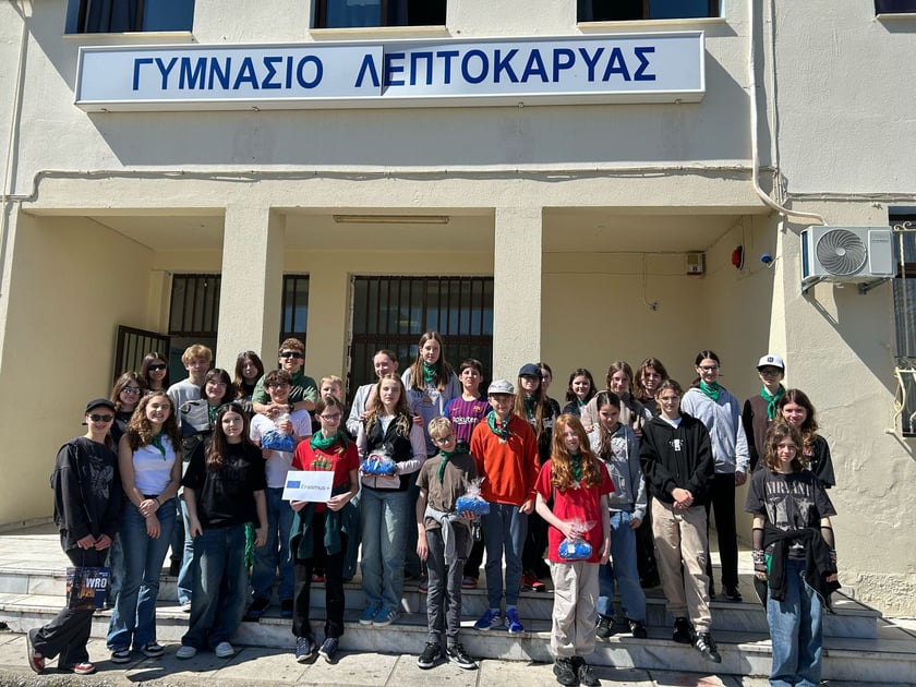 Trzydzieścioro uczniów Szkoły Podstawowej nr 53 we Wrocławiu wzięło udział w projekcie edukacyjnym zrealizowanym w ramach unijnego programu Erasmus+.