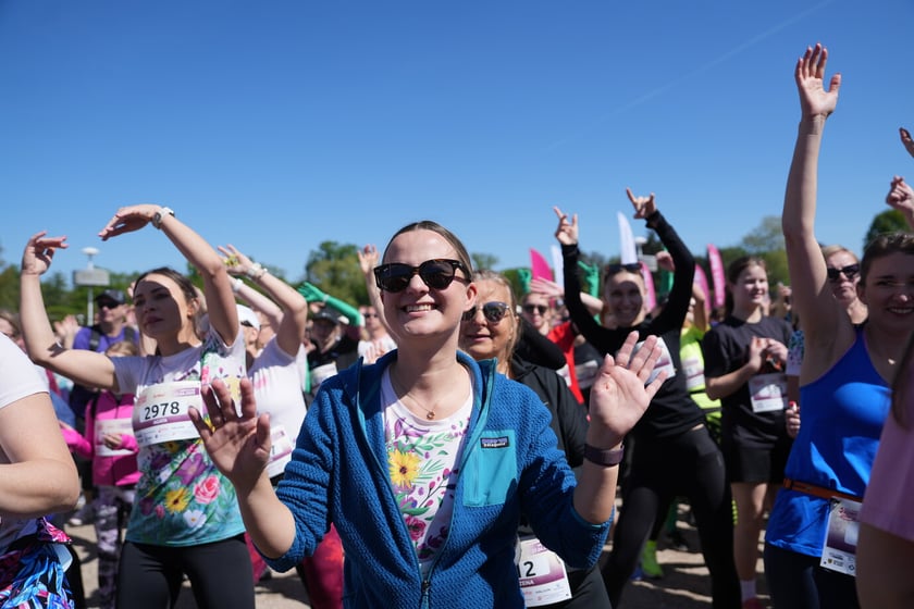 Bieg kobiet w parku Szczytnickim - 27.04.2025