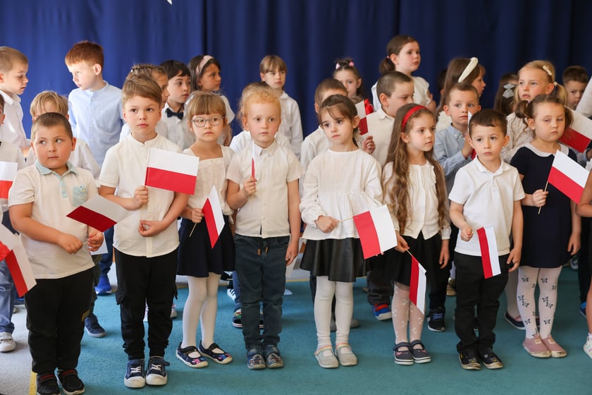 Biało-czerwony dzień w Przedszkolu nr 1 we Wrocławiu