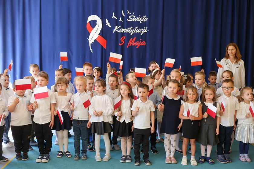 Biało-czerwony dzień w Przedszkolu nr 1 we Wrocławiu
