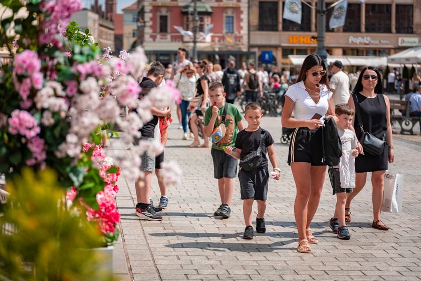 Wrocławianie spędzający majówkę w mieście - 2 maja 2025 r.